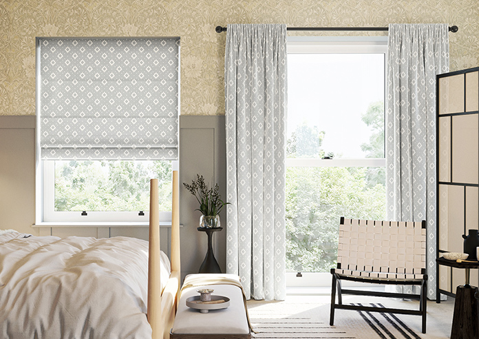 Huaraz Velvet, Grey - Made to Measure Curtains - Image 3